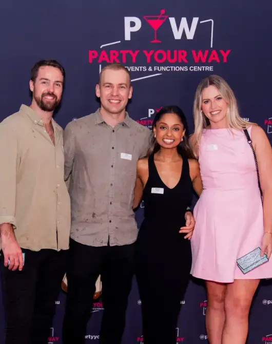 Guests at a standard event
