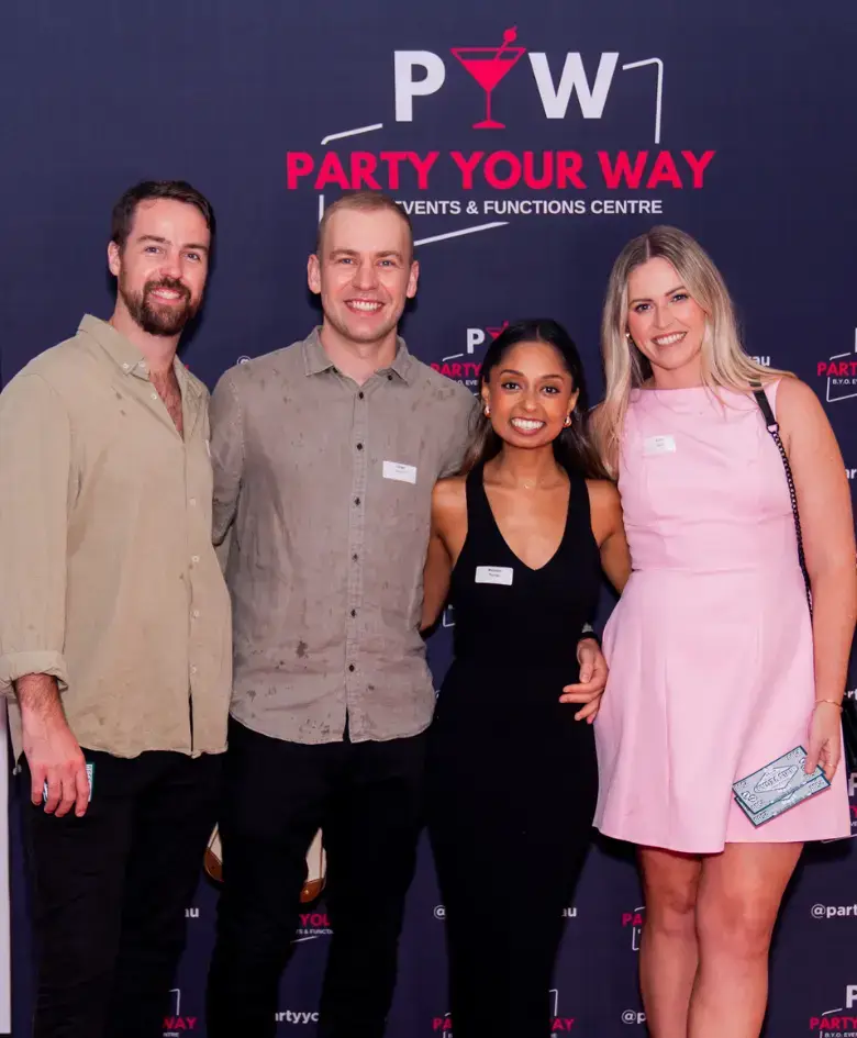 Guests at a standard event